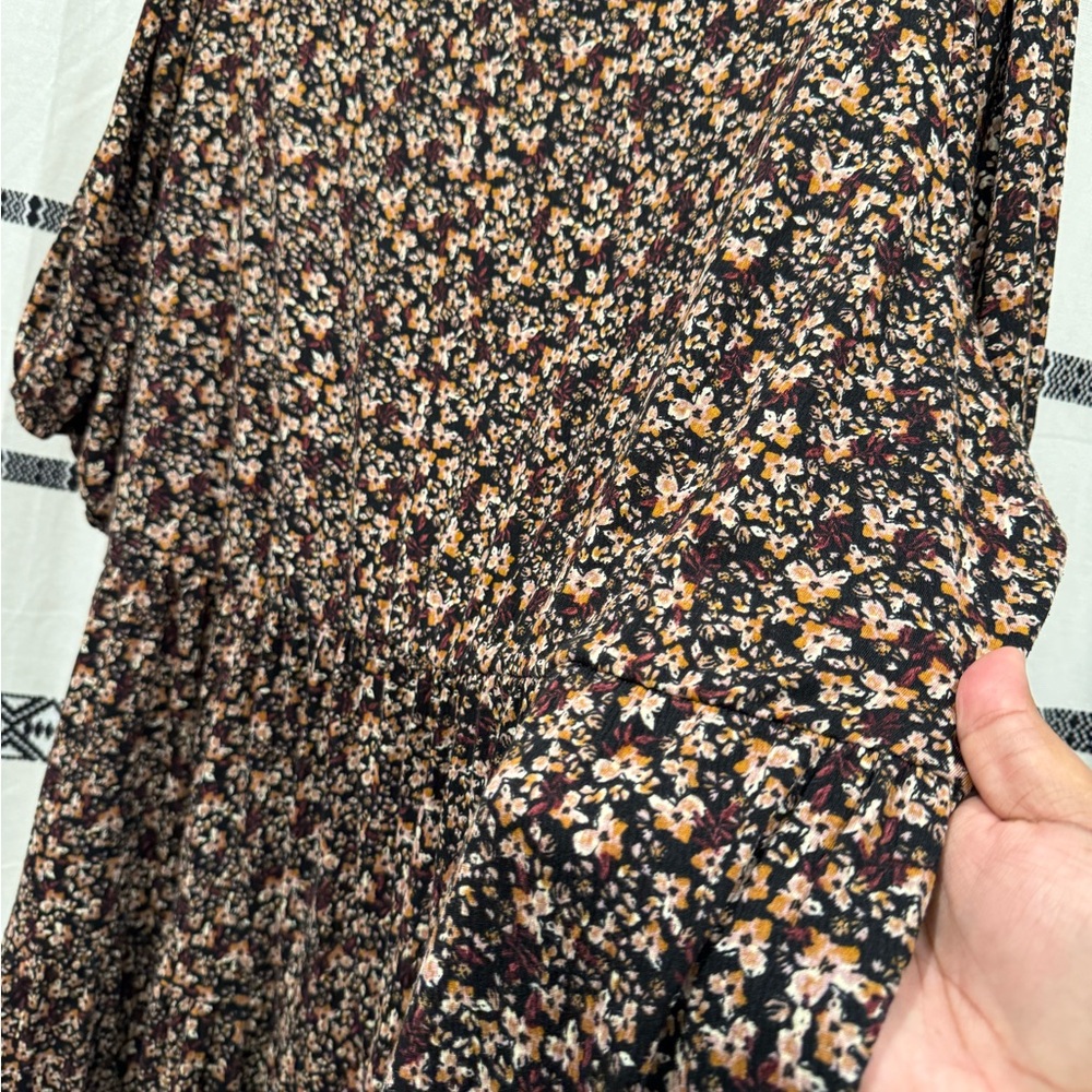 Ava & Viv floral midi dress 3X